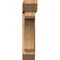 Ekena Millwork Legacy Slat Rough Sawn Bracket w/ Offset Brace, Western Red Cedar, 8"W x 32"D x 36"H BKT0806X32X36LEC06RWR - alternate 2